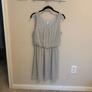 Needle & Thread dress size large sleeveless lightweight‎ summer dress trees